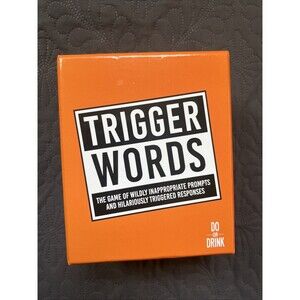 Trigger Words Magnet Drinking Game w super funny Prompts & Ridiculous Responses